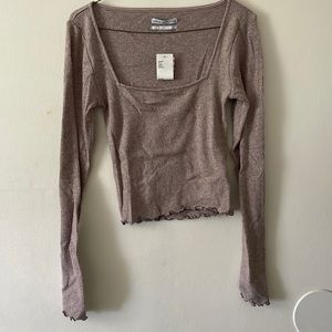 URBAN OUTFITTERS soft blush sweater